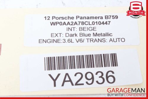 10-16 Porsche Panamera 970 Front Right Door Window Regulator Motor Unit OEM, US $70.00, image 4