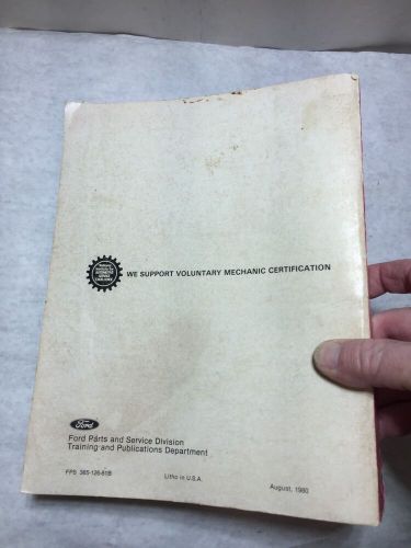 1981 Ford Car Shop Service Repair Manual Thunderbird, Mustang, XR-7, Fairmont, Z, US $19.99, image 8