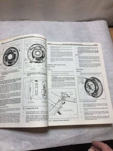 1981 Ford Car Shop Service Repair Manual Thunderbird, Mustang, XR-7, Fairmont, Z, US $19.99, image 12