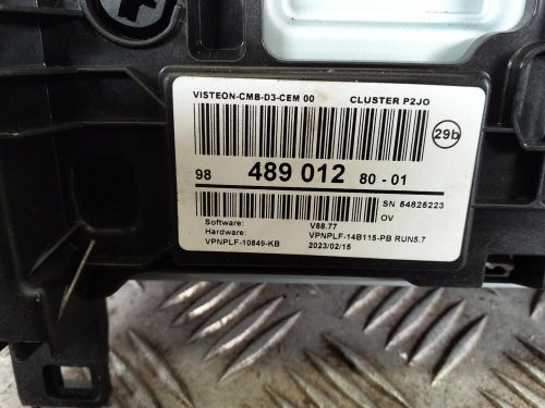 VAUXHALL CORSA 2019-2024 SPEEDOMETER INSTRUMENT CLUSTER, US $, image 8