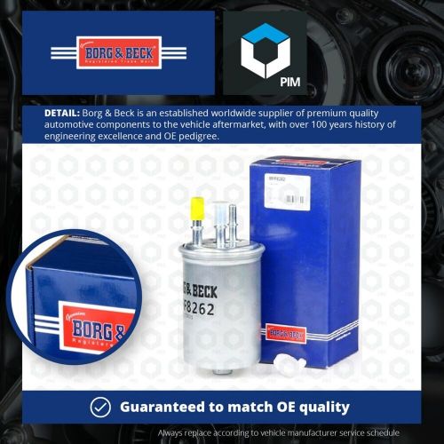 Fuel Filter BFF8262 Borg & Beck 1342601 1480495 2T149155BC 4454093 2T149155BD, US $, image 3