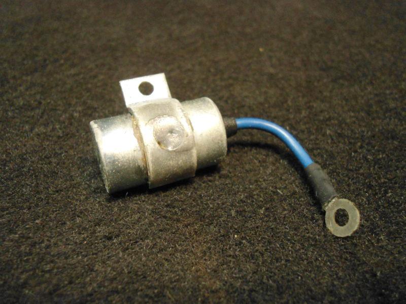 1974-87 condenser #f12139 1 25-55hp chrysler force outboard alternator part # 3