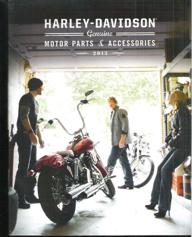 Genuine harley-davidson 2013 parts and accessories catalog