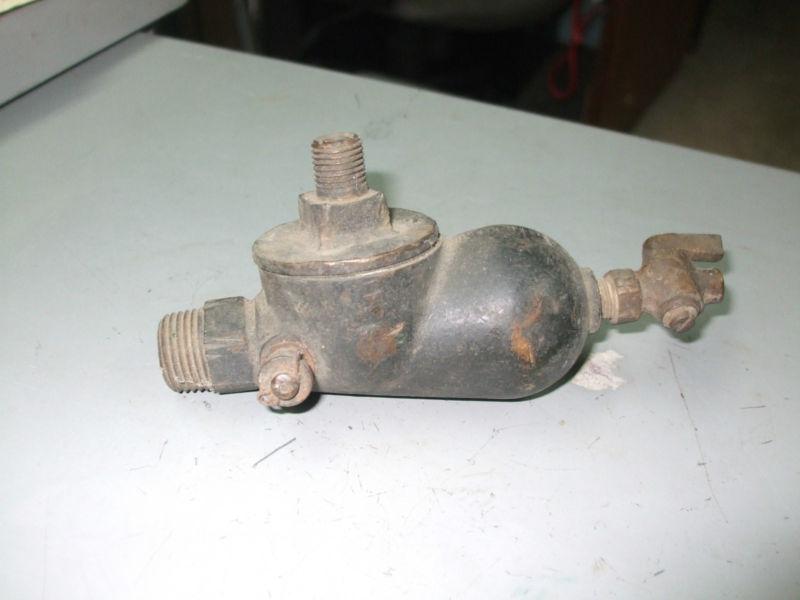 1920's vintage original gas sediment bulb 