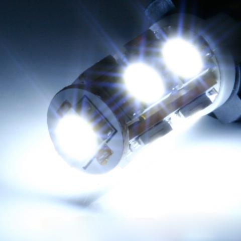 2x white led bulbs 9-smd t10 reverse backup light tail