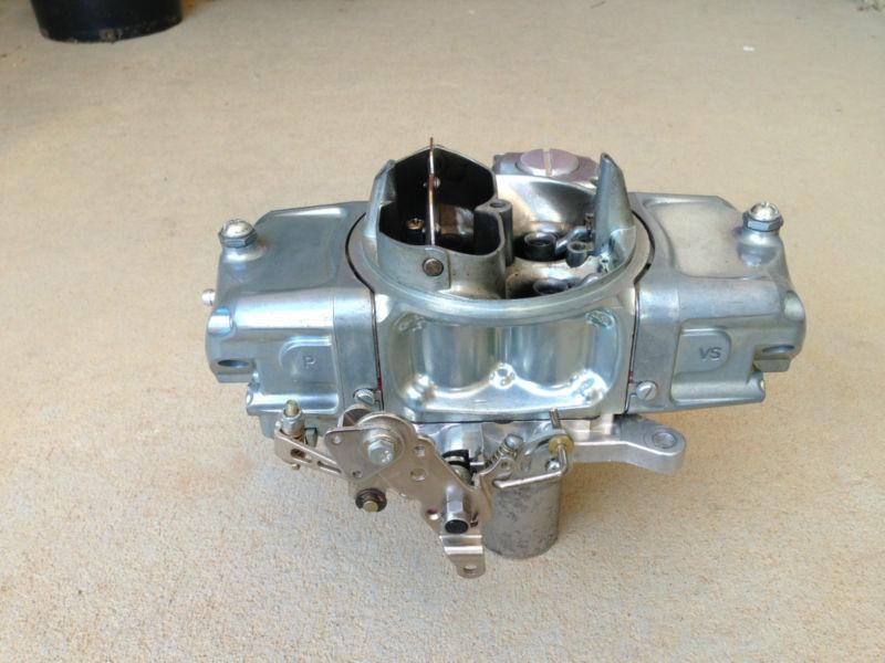 Barry grant 650 cfm speed demon carburetor vacuum secondaries manual choke carb