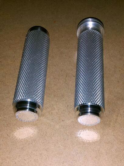 West coast choppers cfl polished fu grips