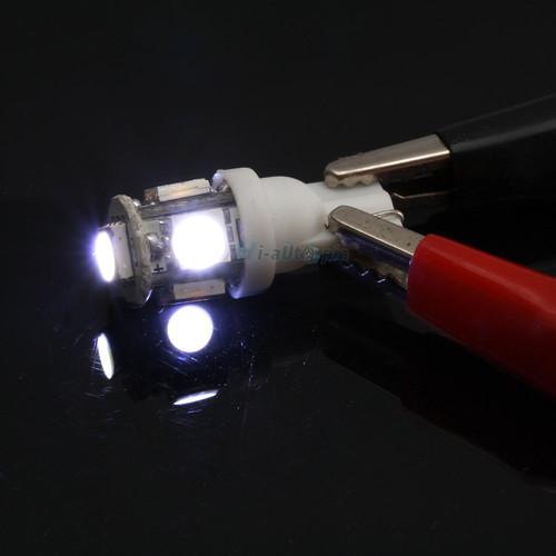 New 20X T10 5050 SMD 5 LED Wedge Tail Car white Light Bulb 194 168 W5W 12V , US $13.79, image 5