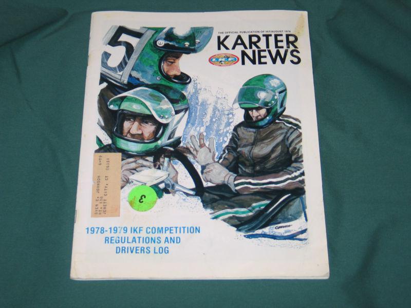 Vintage karter news  magazine aug1978  kart karting