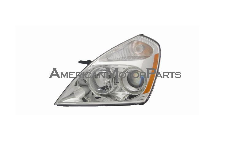 Depo driver & passenger replacement headlight head lamp 06-08 fit kia sedona