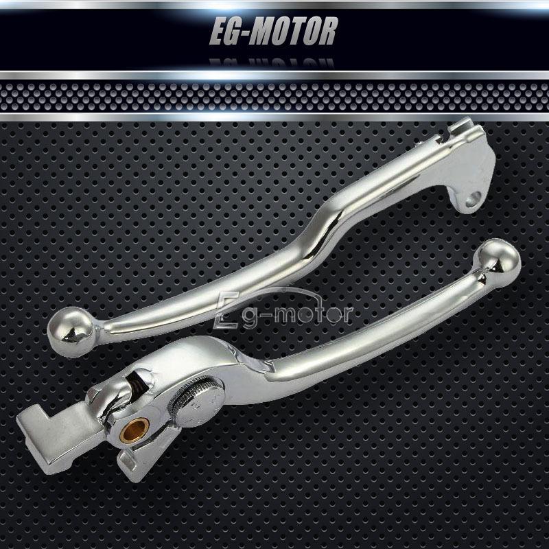 Buy CHROME BRAKE + CLUTCH LEVERS for 9603 Suzuki GSXR 600 750 GSXR