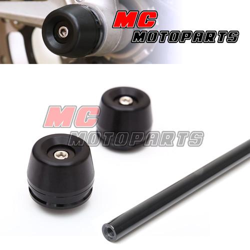 Black cap billet front fork sliders ducati 848 1098 1198 s r
