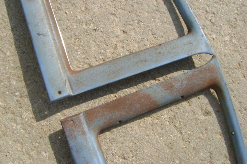 1956 56 Ford REAR QUARTER WINDOW GARNISH MLDGS 2DR SDN Club Sedan 1955 55, US $45.00, image 5