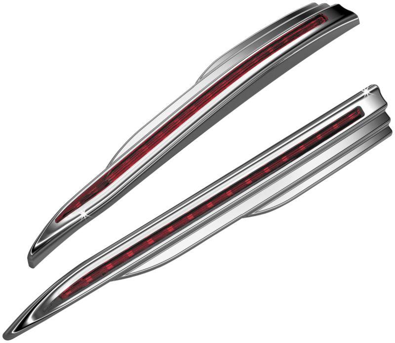Kuryakyn led vertical rear run-brake light strips  3133