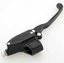 Performance machine black contour hand controls 11/16 master 4 dual disc in stk