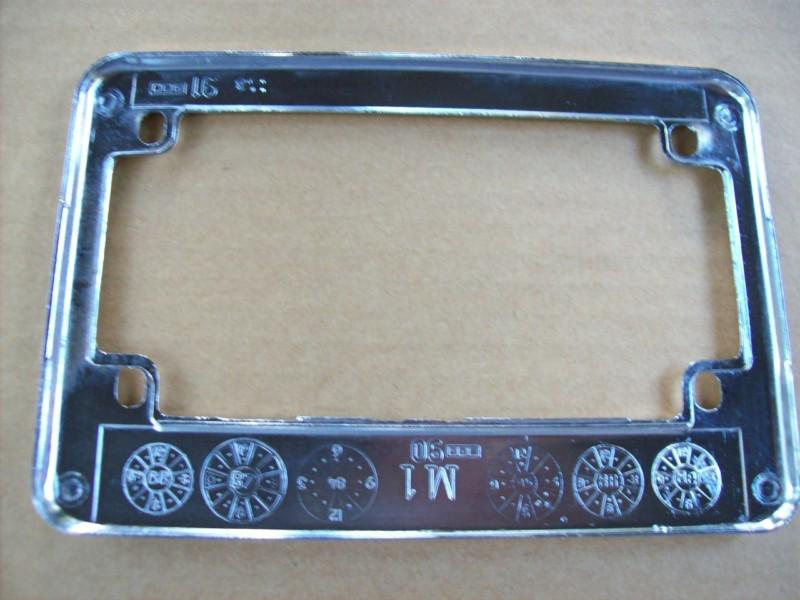 Vintage ABATE Motorcycle Licence Plate Frame Harley Davidson Indian Chopper , US $14.95, image 6