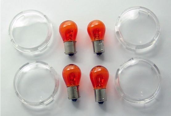 Turn signal lens fit 2000-2013 harley davidson softail dyna glide sportsters cl