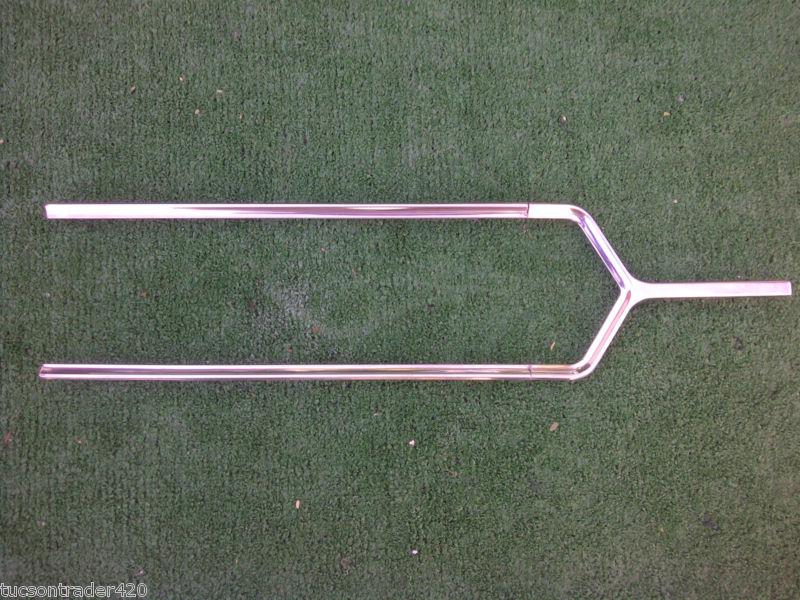 1965 oem cadillac deville convertible lh  rear quarter chrome interior trim 
