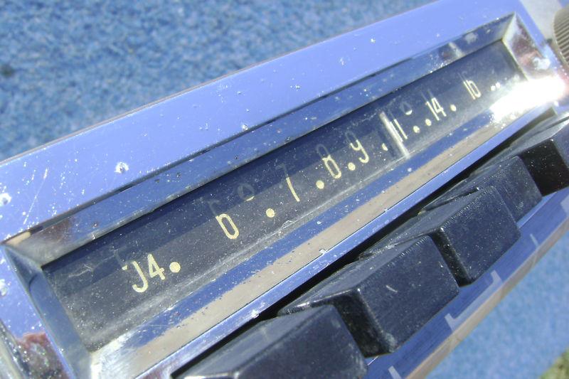 1955 55 Plymouth RADIO 1956 56 Plaza Savoy Belvedere , US $15.50, image 4