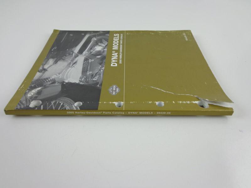 Buy Harley Davidson 2005 Dyna Models Parts Catalog Manual 9943905 in
