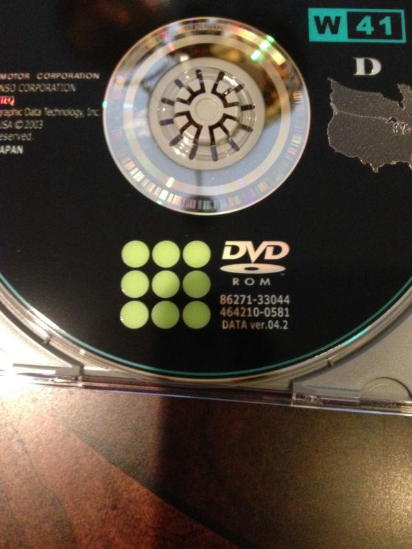 Buy Toyota Motors DVD Navigation Map North America 2003 in Round Rock, Texas, US, for US 50.00