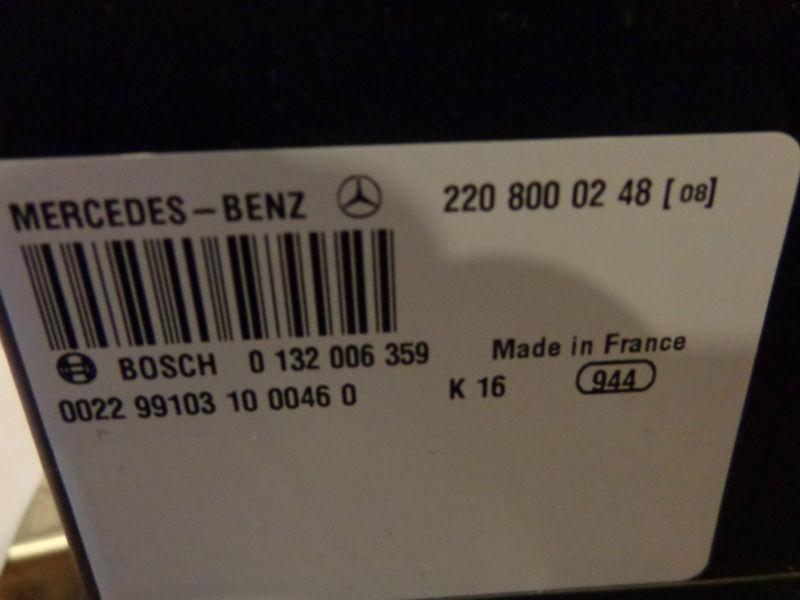 2000 mercedes s500 central locking vacuum pump