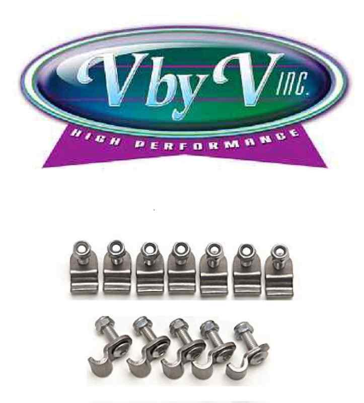 Russell 654030 stainless steel 3/16" brake line clamps 12-pack  w/bolts