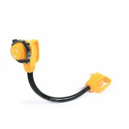 Camco 18" 30 amp female male standard rv locking adapter power camp new tra