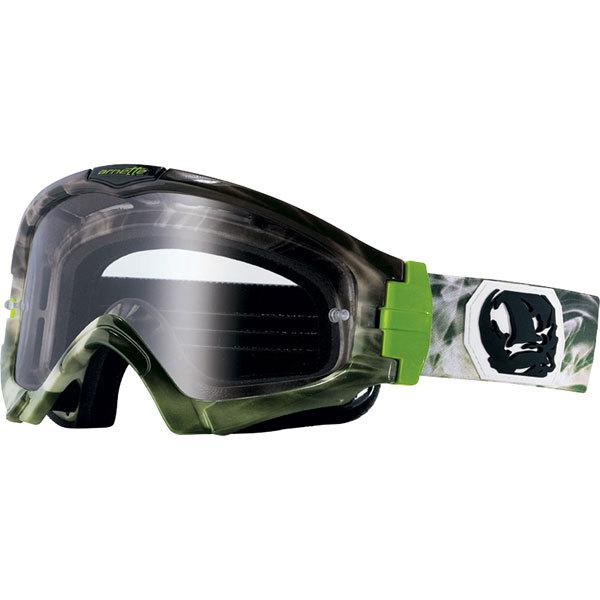 Up in smoke/clear arnette series 3 mx up in smoke goggles