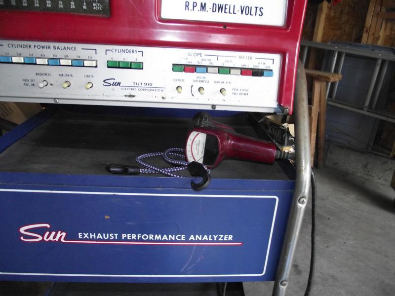 Sun Tune up Tester With Scope,Rolling Cart,Manuals,Cords., US $100.00, image 3