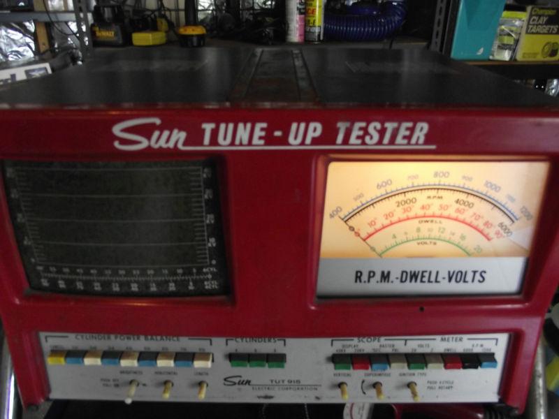 Sun Tune up Tester With Scope,Rolling Cart,Manuals,Cords., US $100.00, image 12