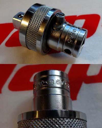 Snap-on 1/2" drive # 67c  breaker bar torque wrench ratchet adaptor / adapter 