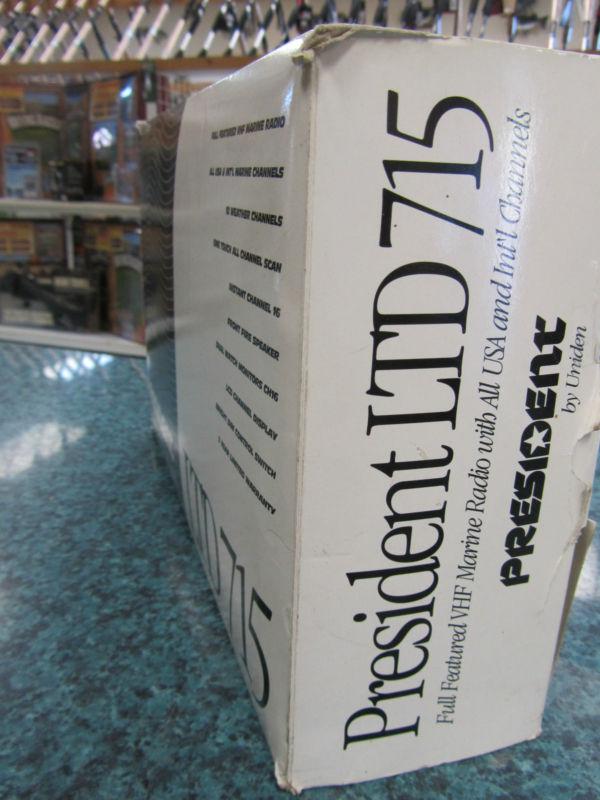 UNIDEN PRESIDENT LTD715 CB VHF MARINE BOAT RADIO, US $150.00, image 2