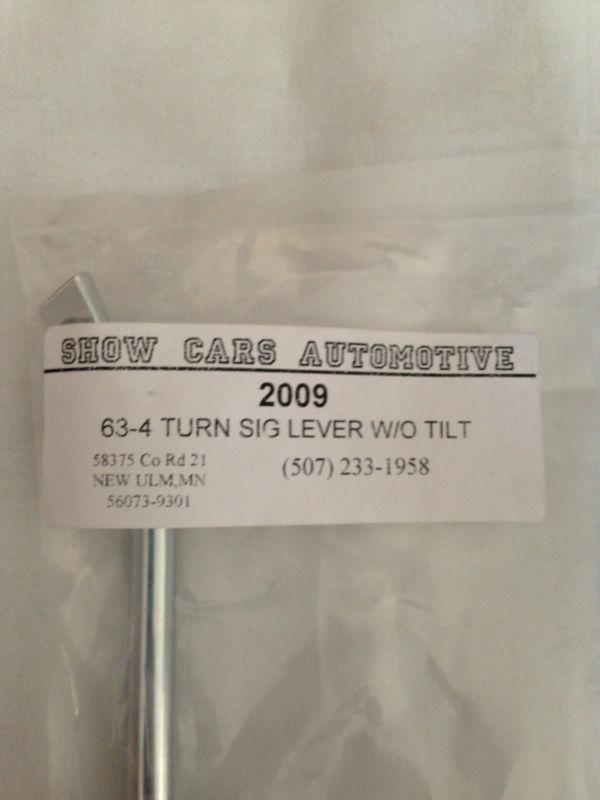 1963-1966 chevy impala turn signal lever non tilt (new)