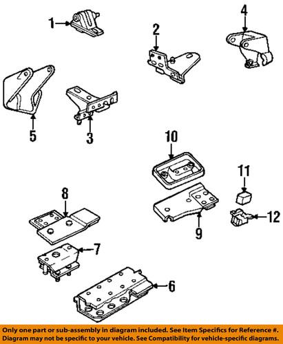 Jeep oem 52019201ac engine torque strut mount-motor mount