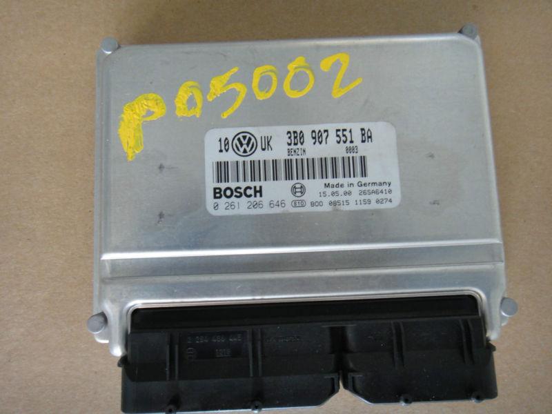 Volkswagen passat 2.8 engine ecm ecu 3b0 907 551 ba 3b0907551ba vw