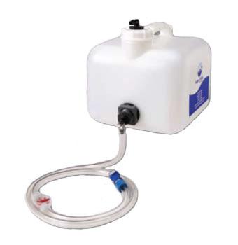 Bfs/bwt 2.5 gallon golf cart gravity feed battery fill tank with blue connector