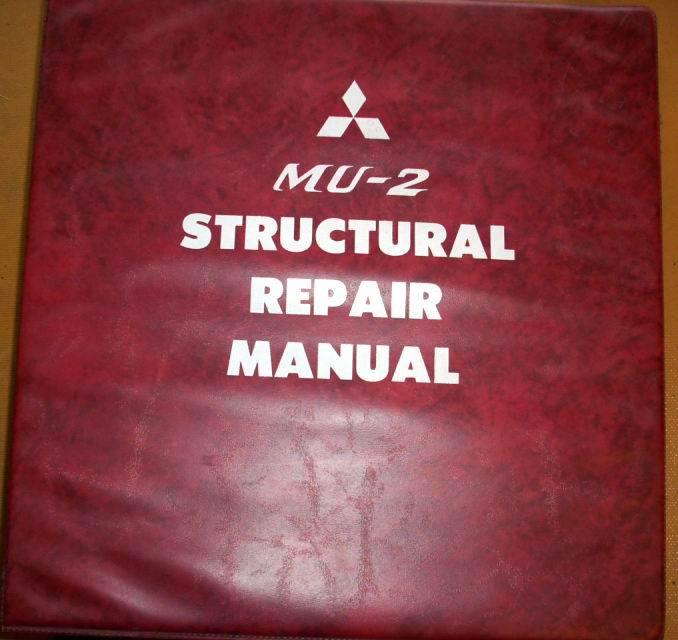 Mitsubishi mu-2 structural repair manual