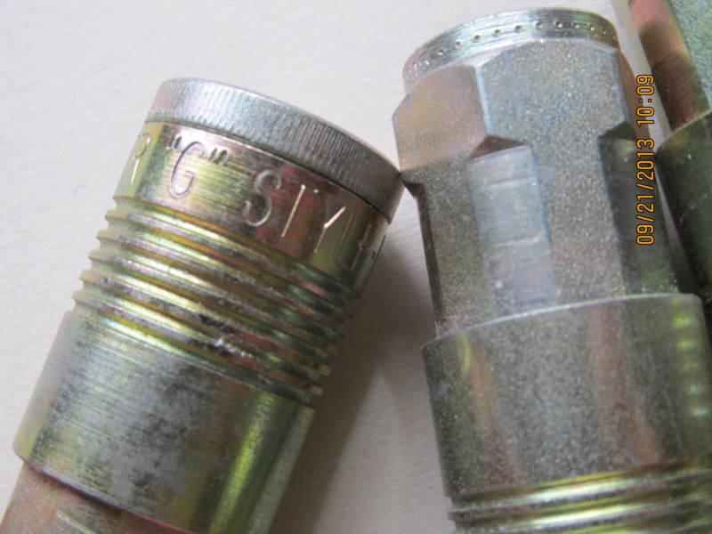 Milton  " g " style air coupler and nipple plug kit 