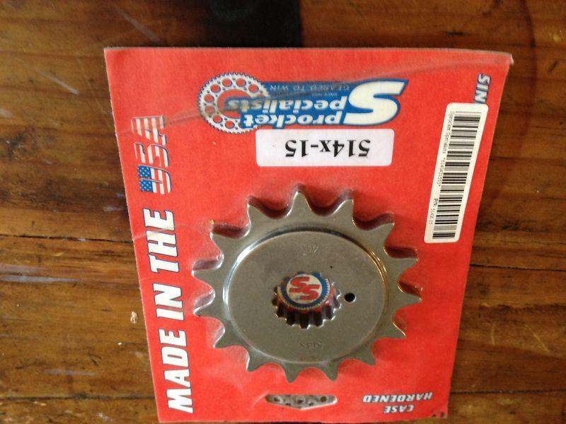 Sprocket specialists 514-14 front sprocket case hardened *new