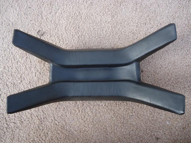 1983 dodge rampage black steering wheel center horn pad button interior trim oem