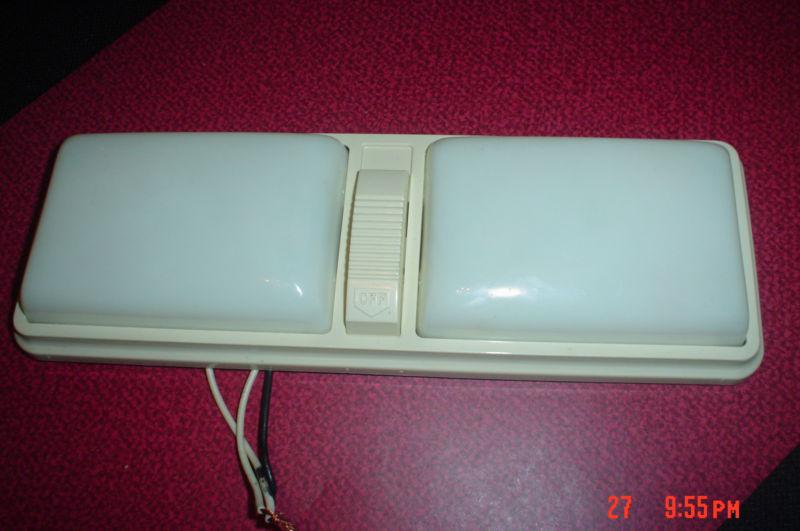 Rv motorhome trailer low profile hi-intensity lamp  w/ switch- boat -van