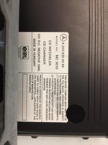 Mercedes Benz CD Changer, US $69.99, image 2