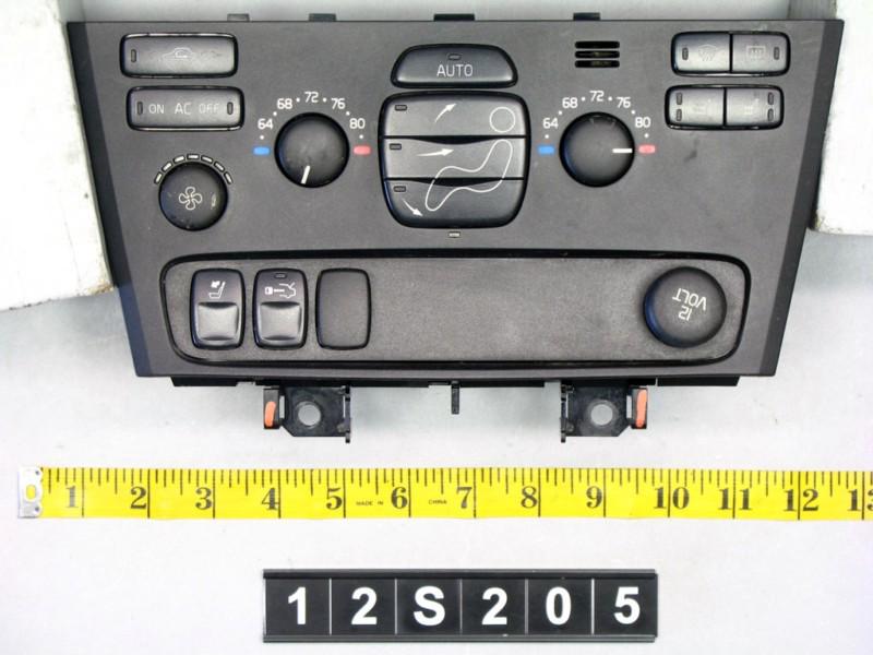 Buy 04 Volvo S60 Temperature climate control AC heat unit panel switch