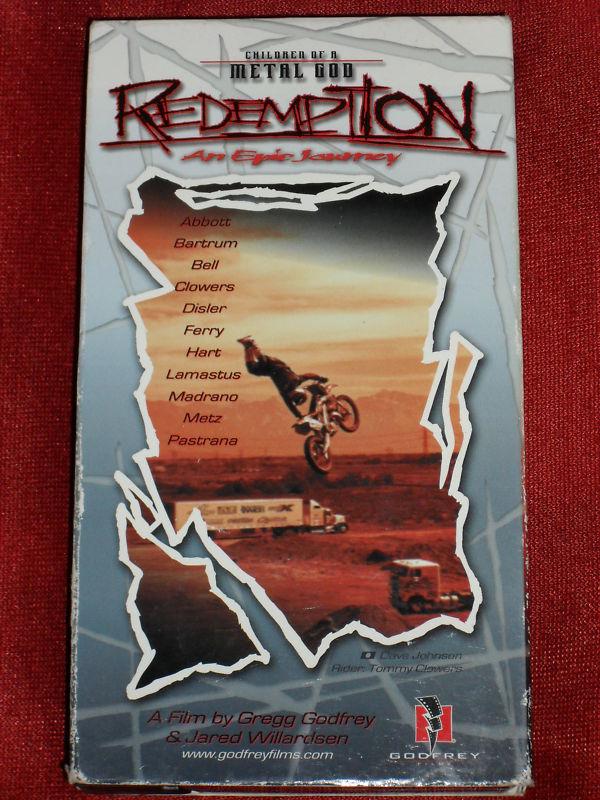 Redemtion ~ an epic journey - travis pastrana ++ motocross offroad racing vhs