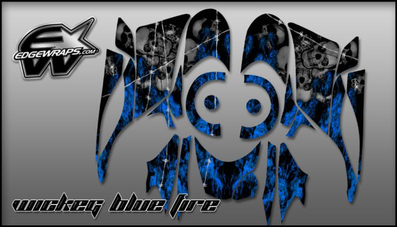 New yamaha fx nytro , rtx, mtx, custom graphics  - wicked blue fire