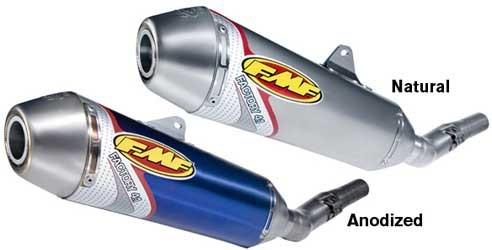 Western power sports 79-2218 fmf factory 4.1 slip-on 4-stroke exhaust w/titaniu