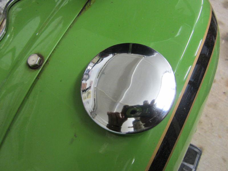 Early Harley VL RL Gas & Oil Cap 1935 to 1936 Chrome Plated, US $40.00, image 2