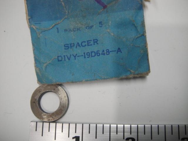 1971 72 lincoln continental 72 mark iv - spacer - air conditioner compressor