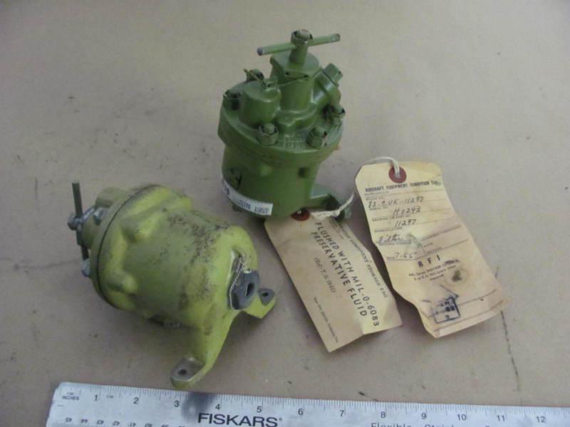 North american t-6, snj hydraulic filter assemblies